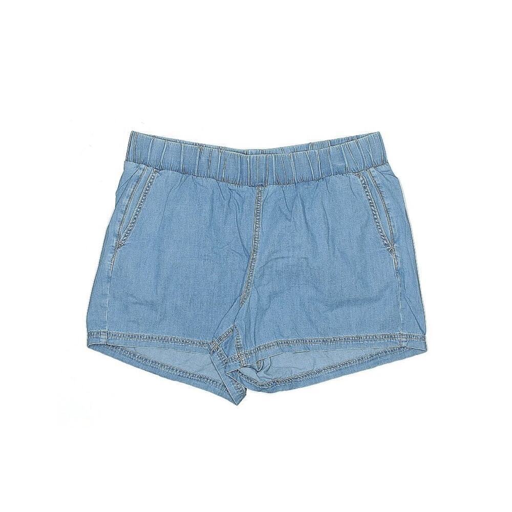 Torrid Pull On Light Weight Denim, High-Rise Short, Light Wash, 1X (14/16) NWT - Picture 12 of 13